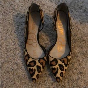 Sam Edelman cheetah heels